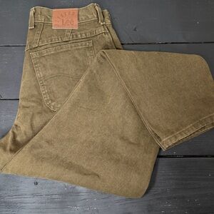Lee Khaki Denim Pants 90 pants